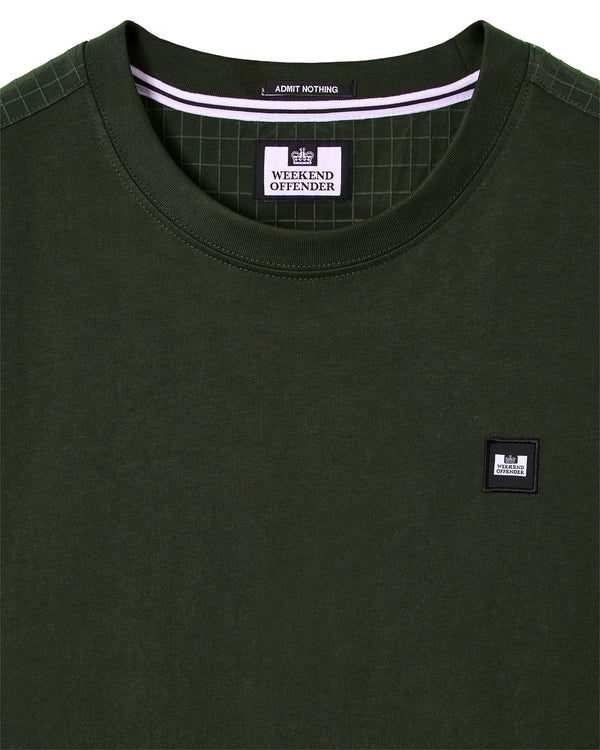 Garcia T-Shirt Schwarzwaldgrün