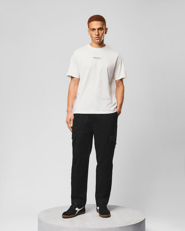 Millergrove T-Shirt Ghost/Black Forest Green