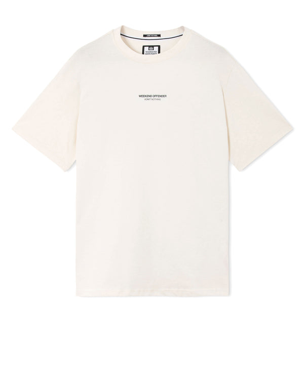 Millergrove T-Shirt Ghost/Black Forest Green