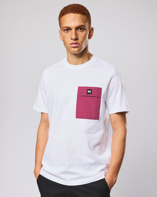 Stiniva T-Shirt Weiß/Kirsch