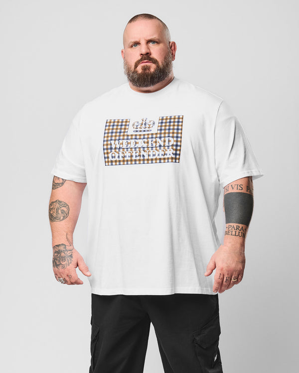 Übergröße – Shevchenko T-Shirt Weiß