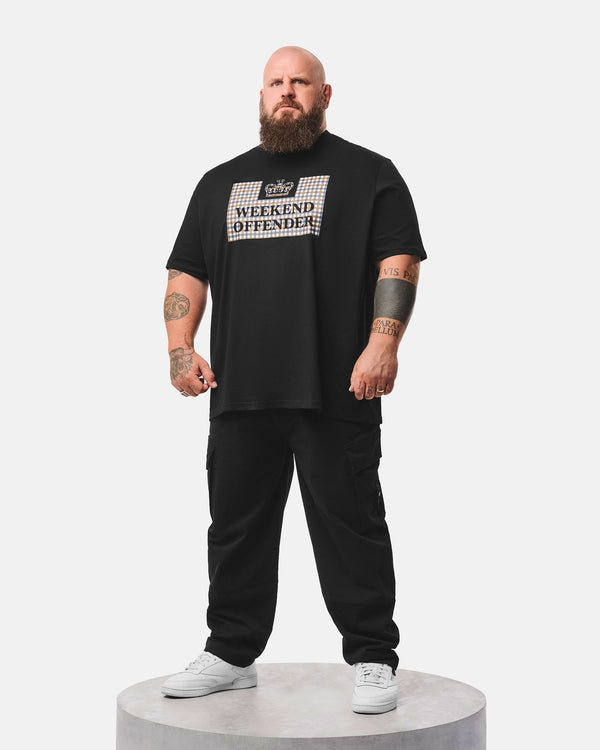 Taglie Forti - T-Shirt Nera Schvchenko