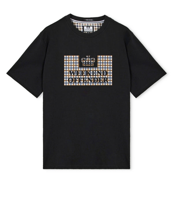 Taglie Forti - T-Shirt Nera Schvchenko