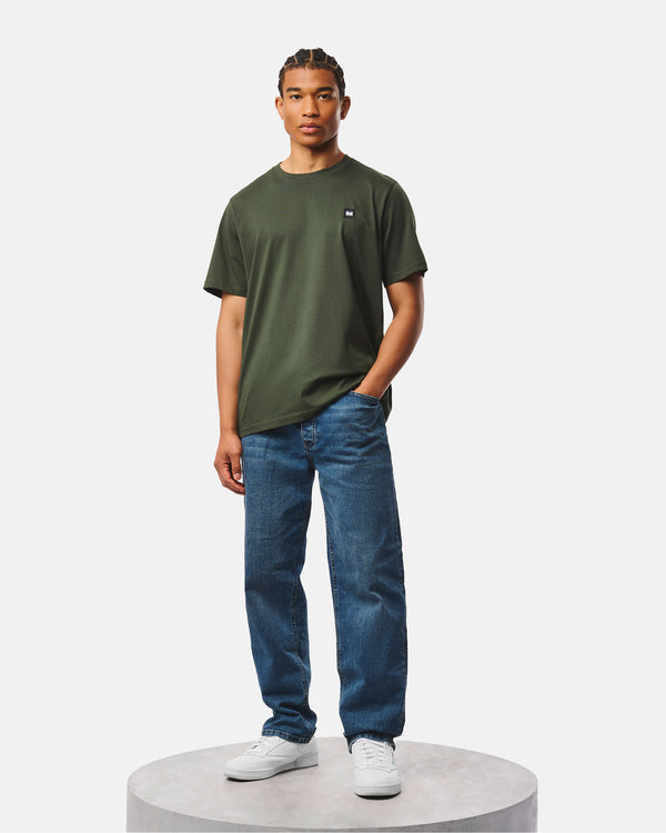 Isley T-Shirt Black Forest Green