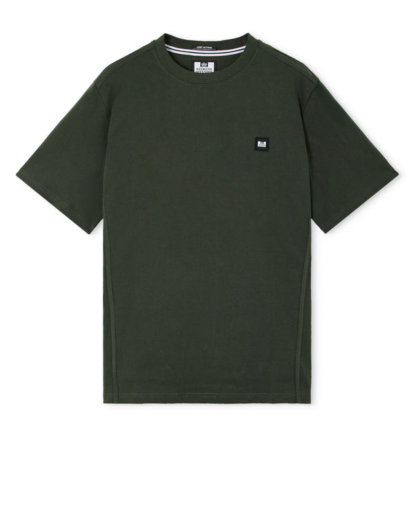 Isley T-Shirt Black Forest Green