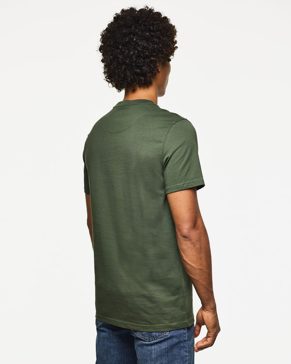 Cannon Beach T-Shirt Black Forest Green