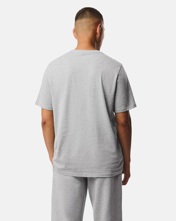 Mouras T-Shirt Graumeliert/Ghost
