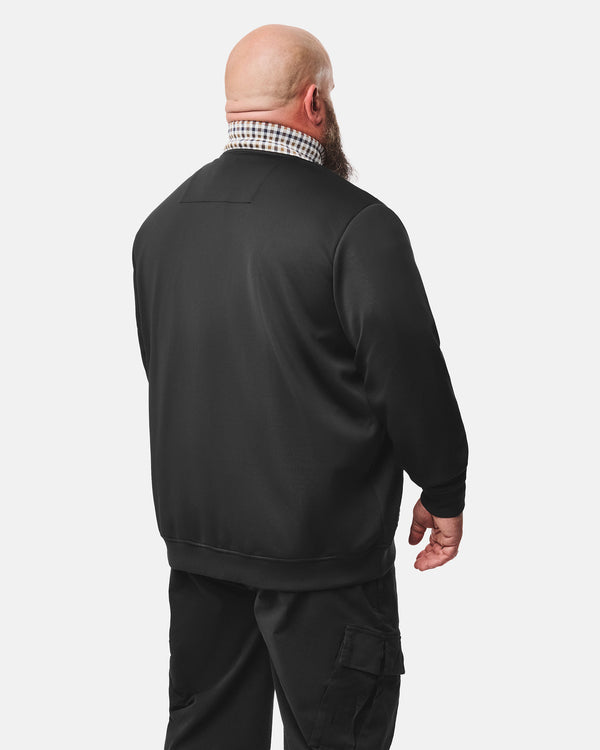 Plus Size - Alameda Track Top Black