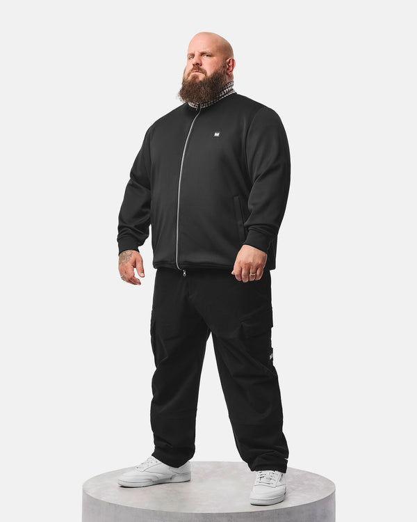 Plus Size - Alameda Track Top Black