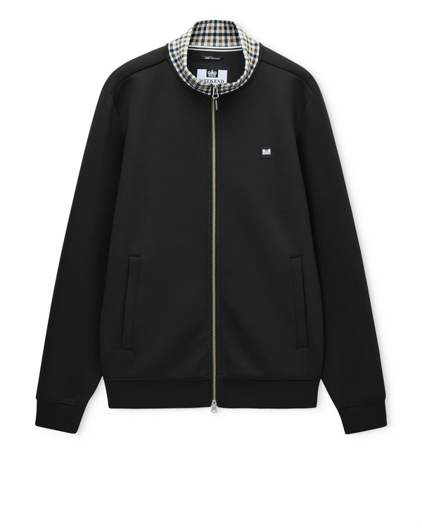 Plus Size - Alameda Track Top Black