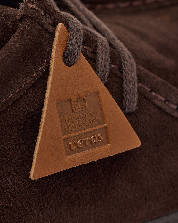 WO x Veras Leon Mokassin-Stiefel Marron