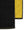 Asciugamano da spiaggia Smile Nero/Giallo