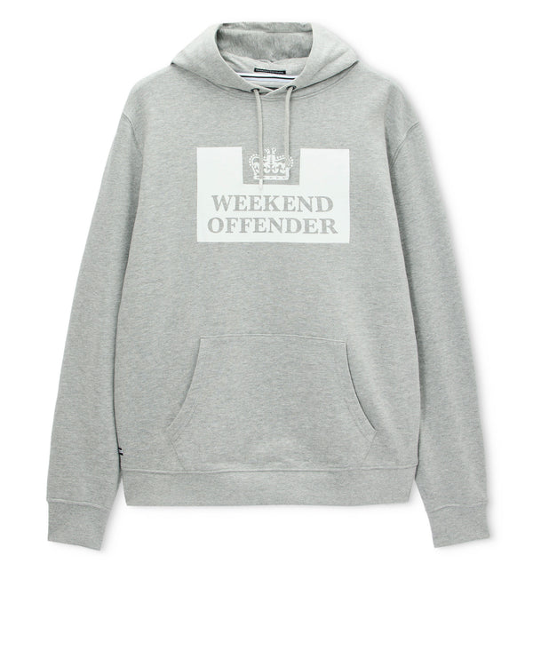 Plus Size - HM Service Classic Hoodie Grey Marl