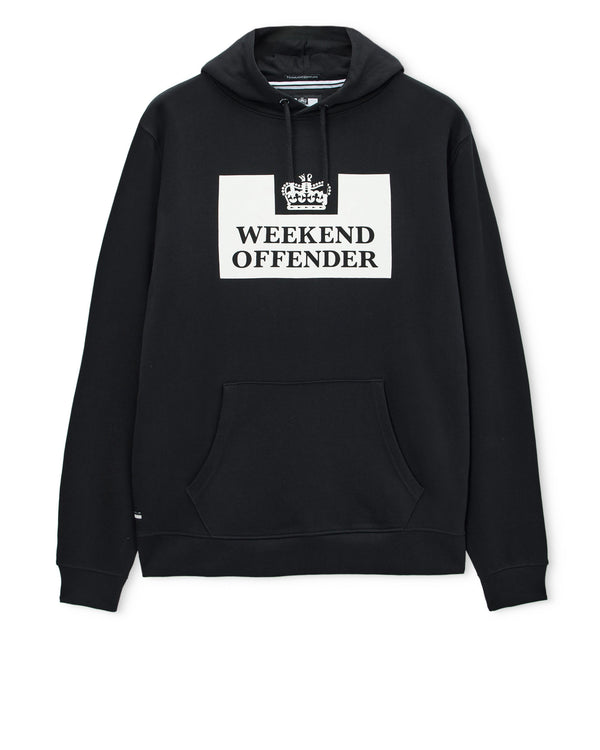 Große Größen - HM Service Classic Hoodie Schwarz