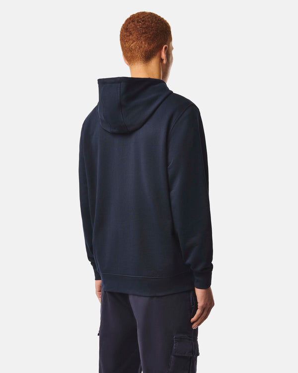 HM Service Klassischer Kapuzenpullover Marineblau