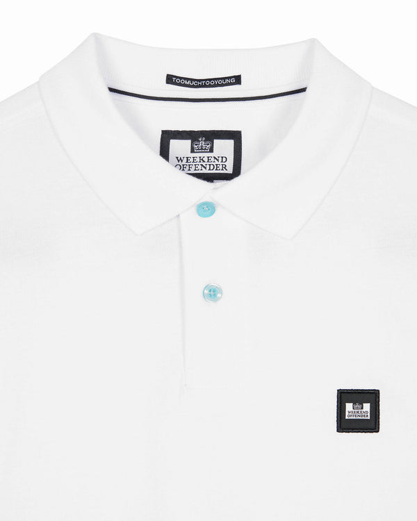 Große Größen - Caneiros Poloshirt Weiß