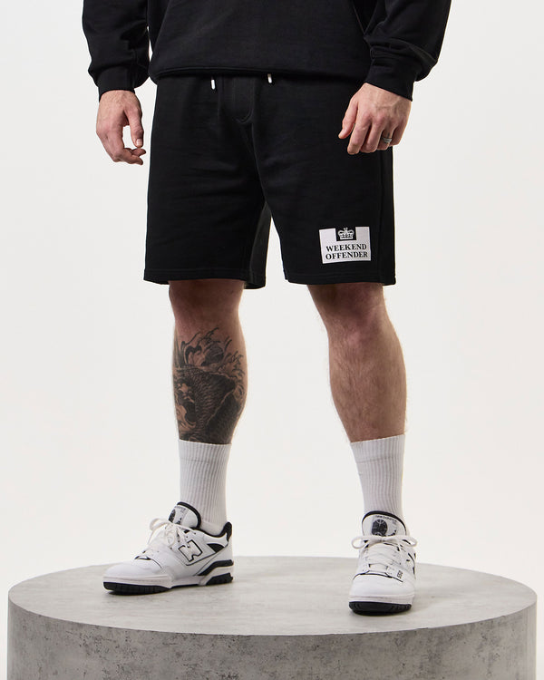 Plus Size - Action Classic Shorts Black