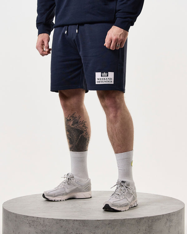 Plus Size - Action Classic Shorts Navy