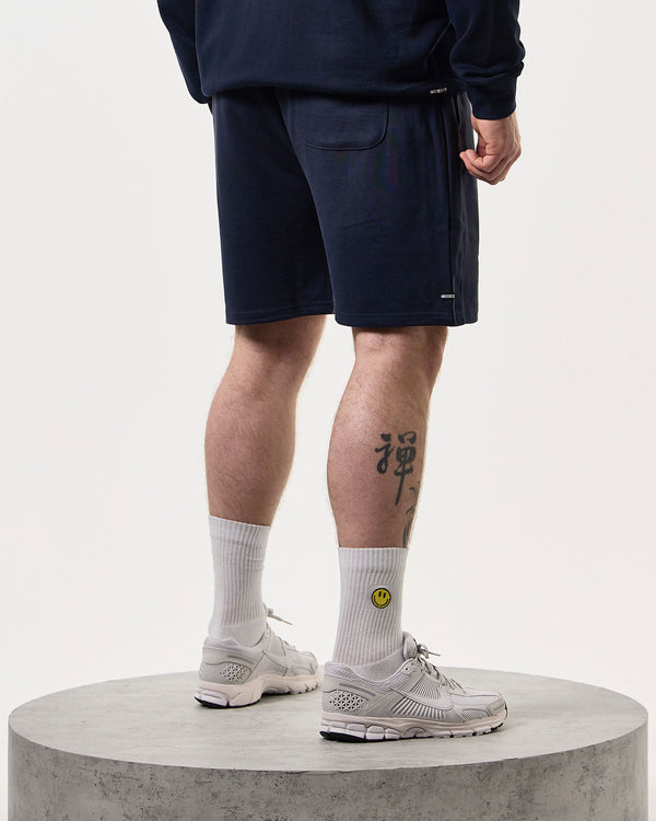 Plus Size - Action Classic Shorts Navy