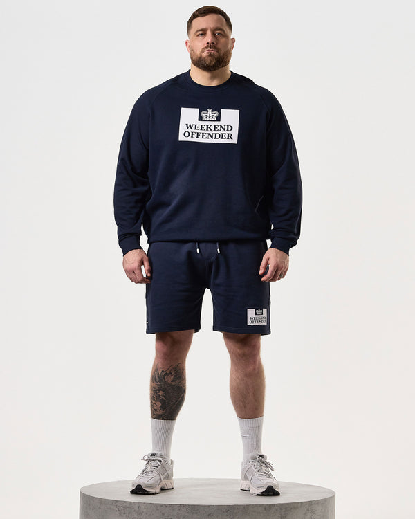 Plus Size - Action Classic Shorts Navy