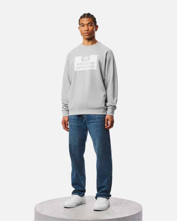 Penitentiary Classic Sweatshirt Grey Marl