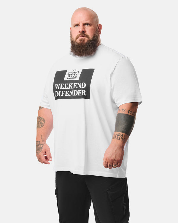 Plus Size - Prison Classic T-Shirt White
