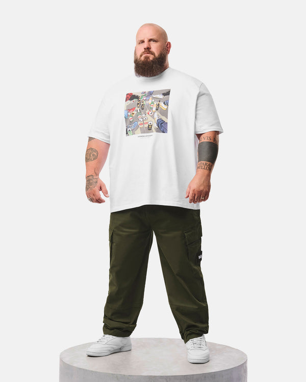 Plus Size - Eldon Relaxed Pants Black Forest Green