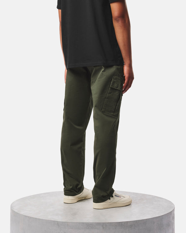 Eldon Relaxed Pant Black Forest Green