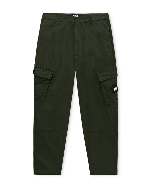 Eldon Relaxed Pant Black Forest Green