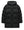 Grampian Longline Daunenjacke Schwarz