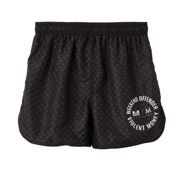 Violent Money Rashguard und Shorts Set Schwarz