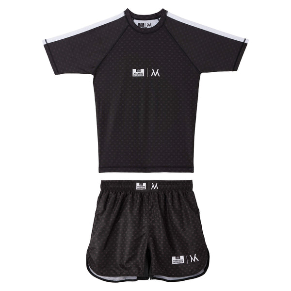 Violent Money Rashguard und Shorts Set Schwarz